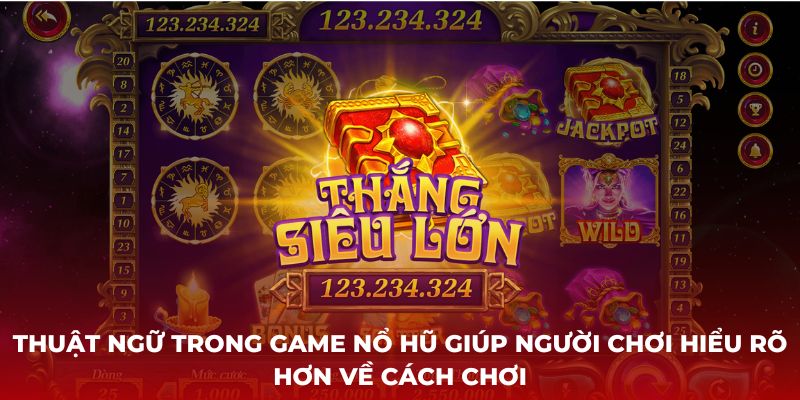 Thuật ngữ trong game Nổ Hũ giúp người chơi hiểu rõ hơn về cách chơi